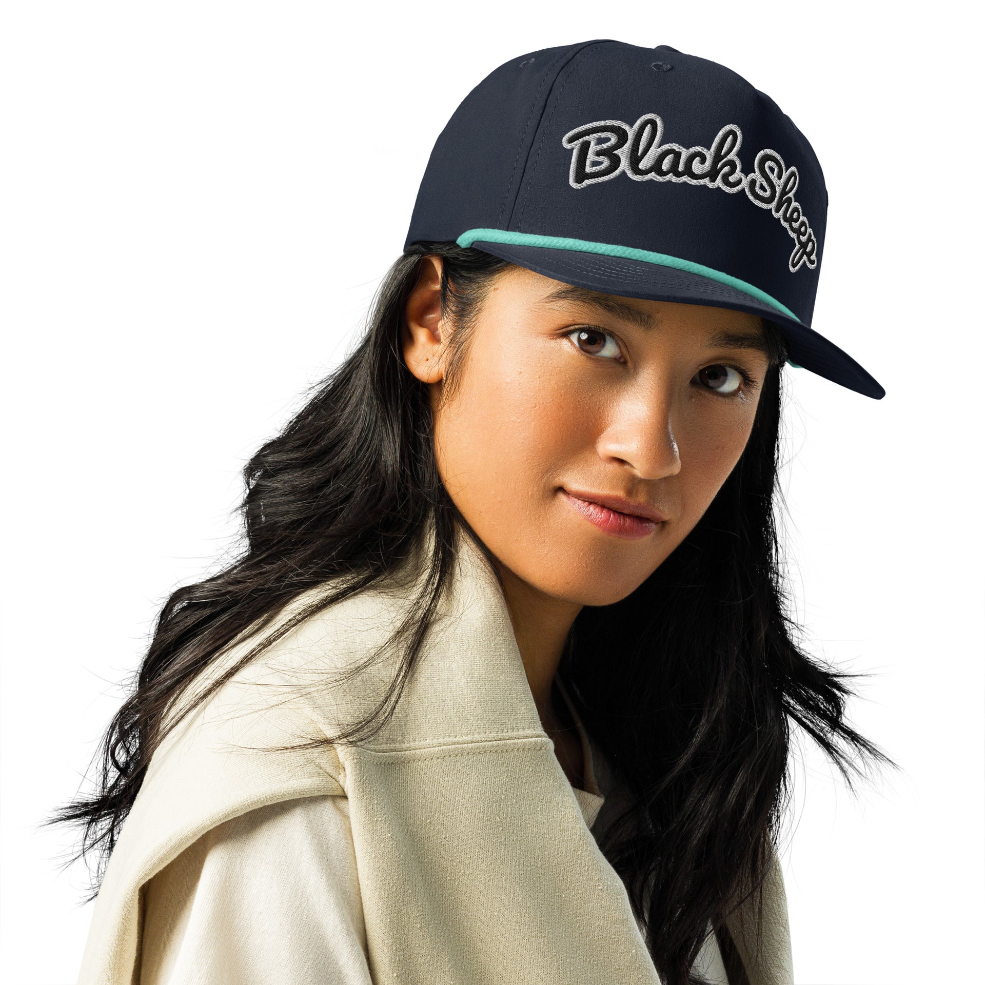 Golf rope cap – blacksheep